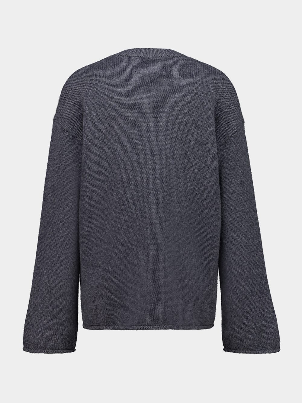 Dark Grey Kristy Cashmere Sweater - Image 2