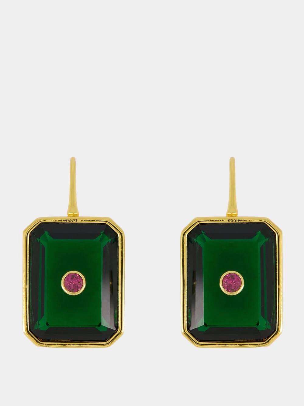 Forest Tile Earrings - Image 2