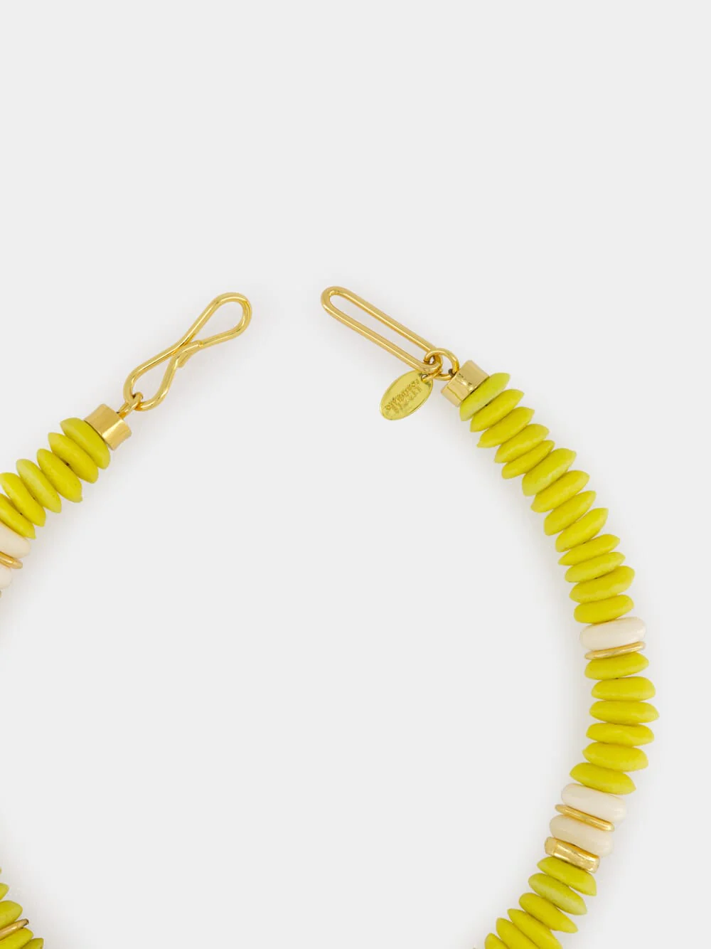 Eletric Neon Yellow Laguna Necklace - Image 4