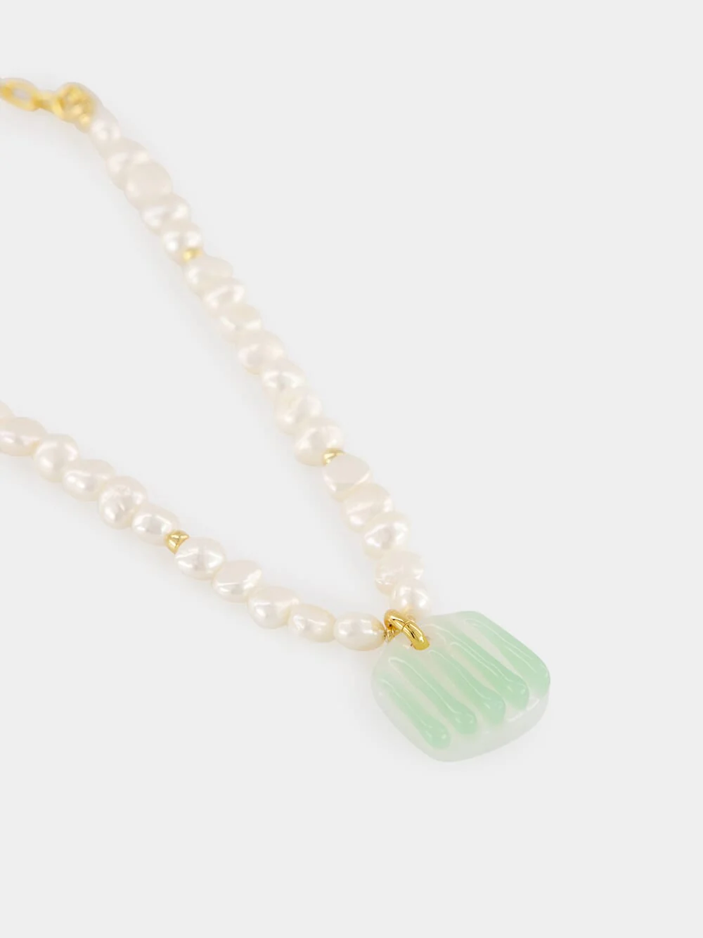 Marine Glass Necklace - Image 3