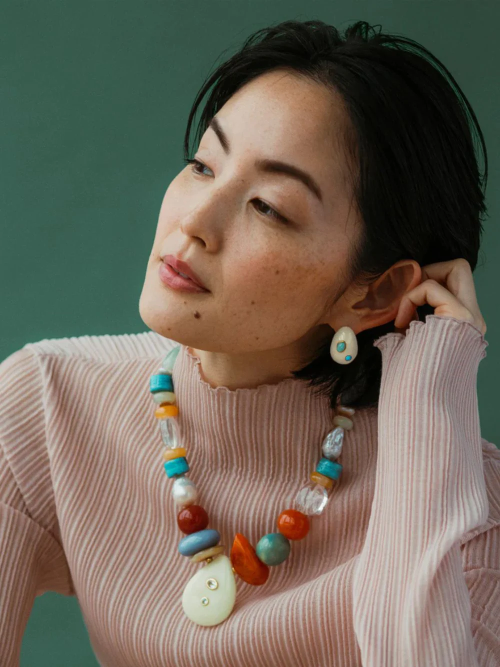 Mini Arp Stud Earrings
