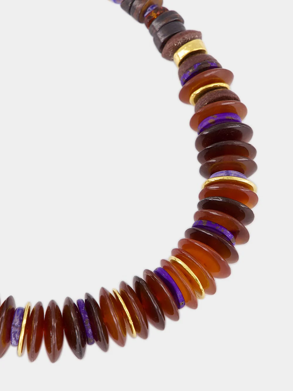 Amaranth Beaded Necklace - Image 2