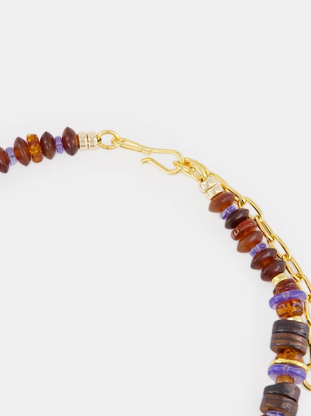 Amaranth Beaded Necklace - Image 3