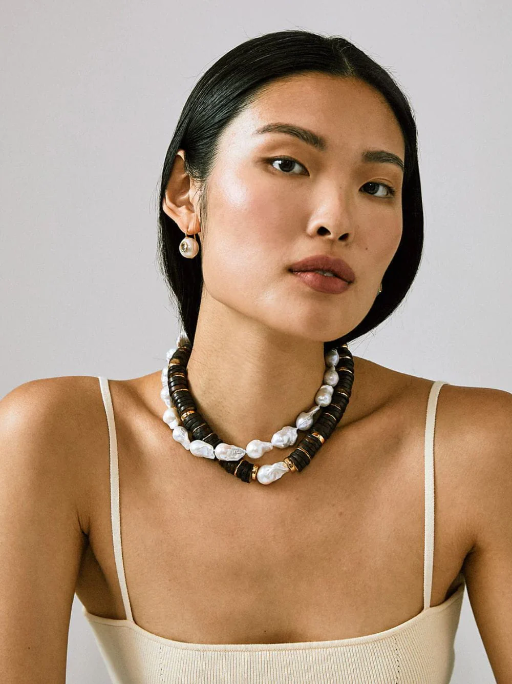 Brown Bilbao Collar Necklace II - Image 2