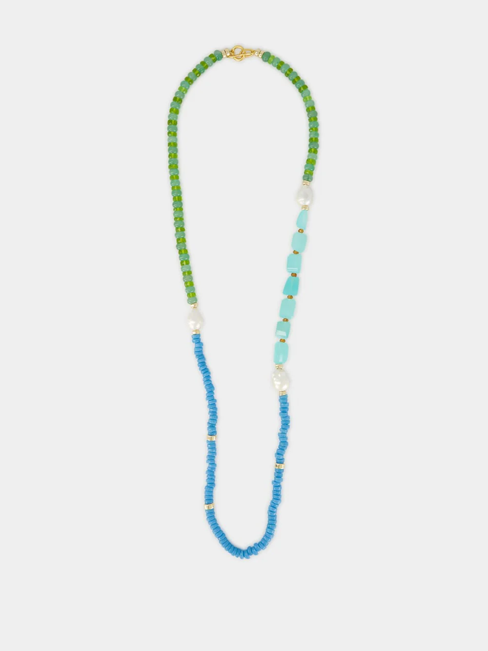 Cabana Necklace in Lime Berry