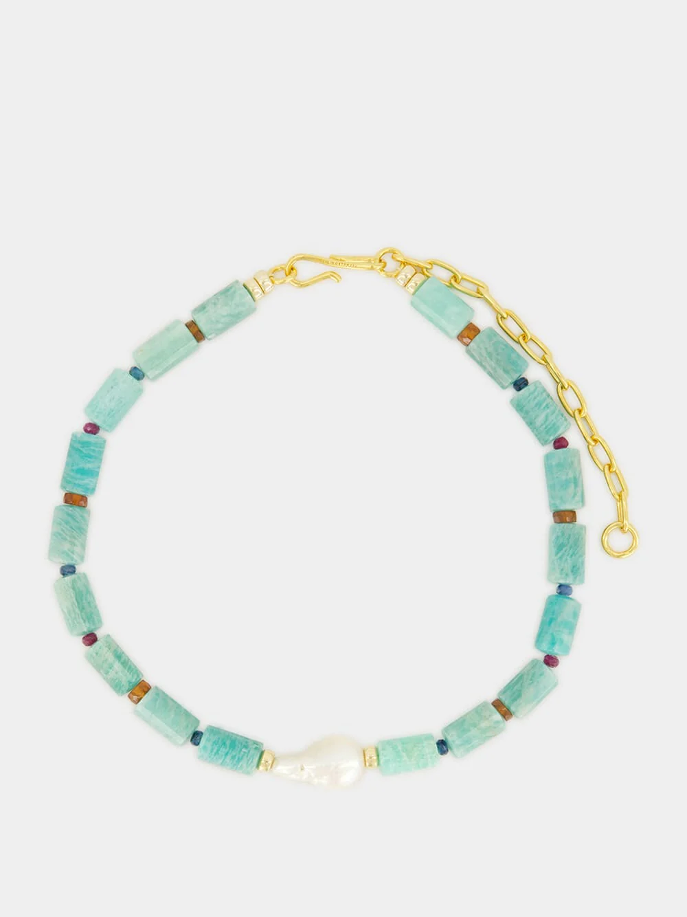 Curio Necklace in Amazonite