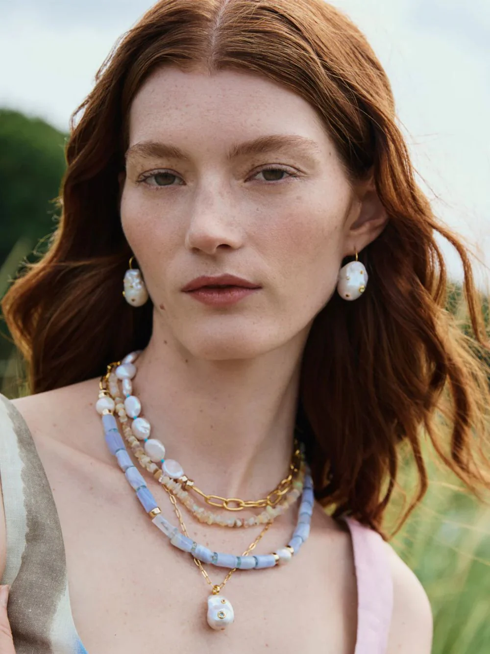 Eros Peral Drop Earrings