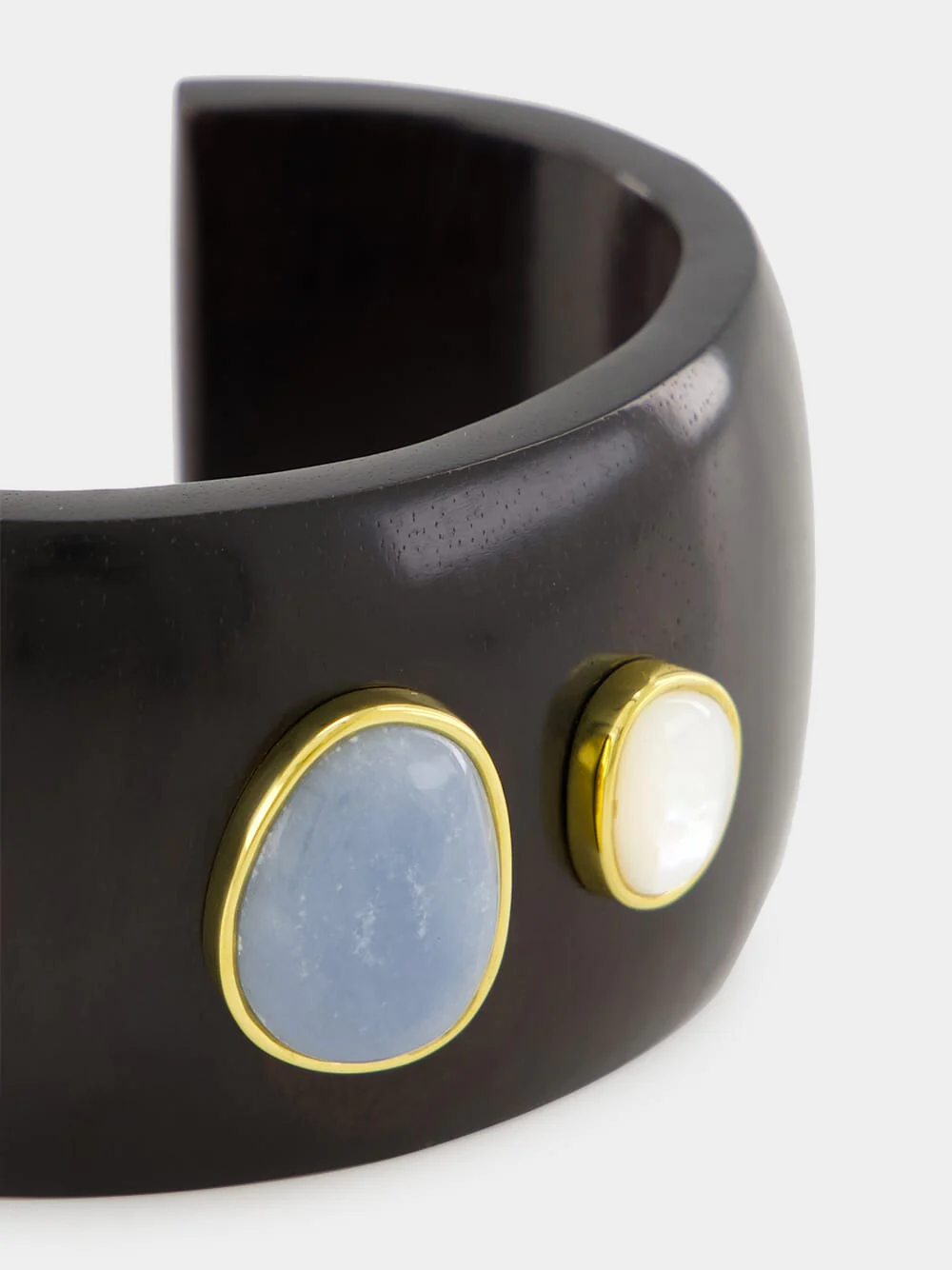 Lanna Cuff in Acacia Wood - Image 4