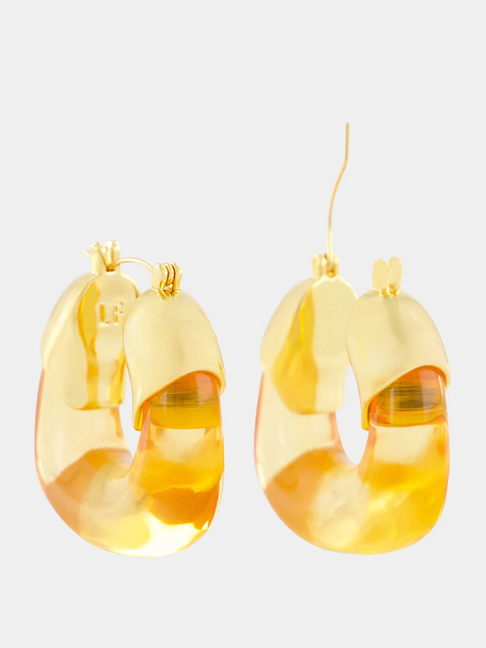 Organic Hoops in Honey - Image 2