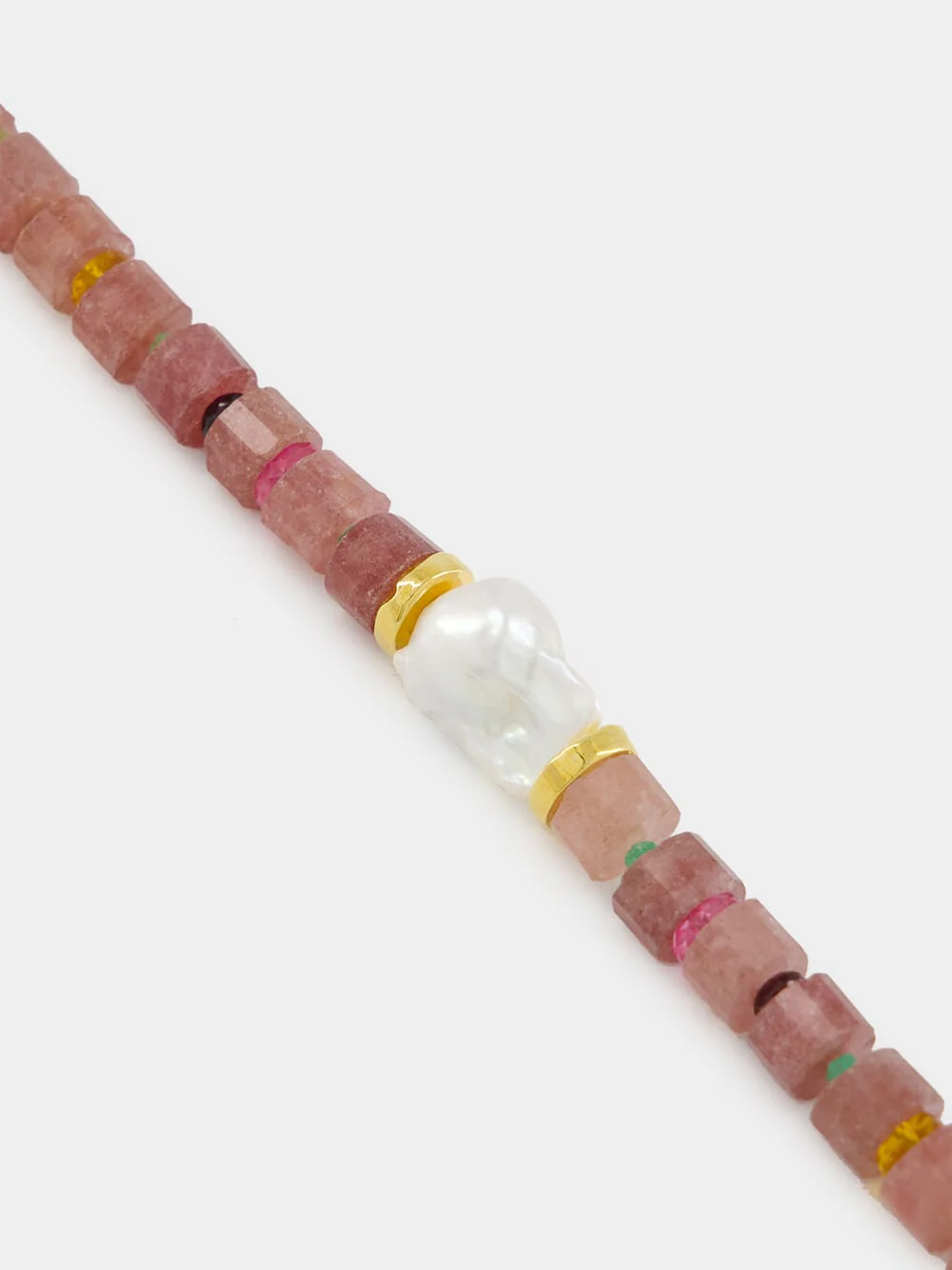Royal Hawaiian Strawberry Necklace - Image 3