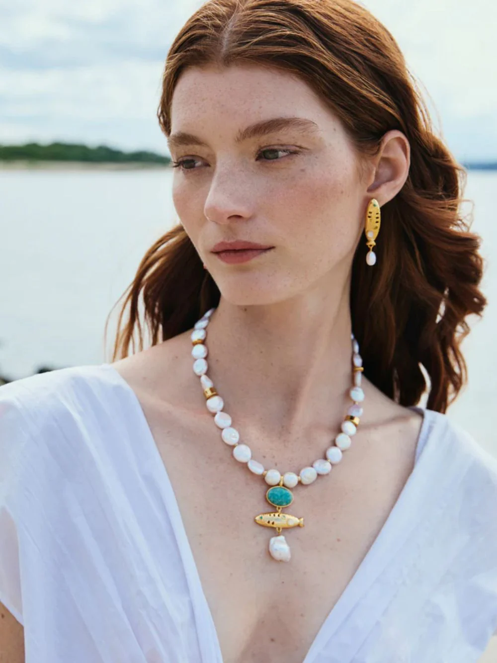 Sardina Pearl Necklace