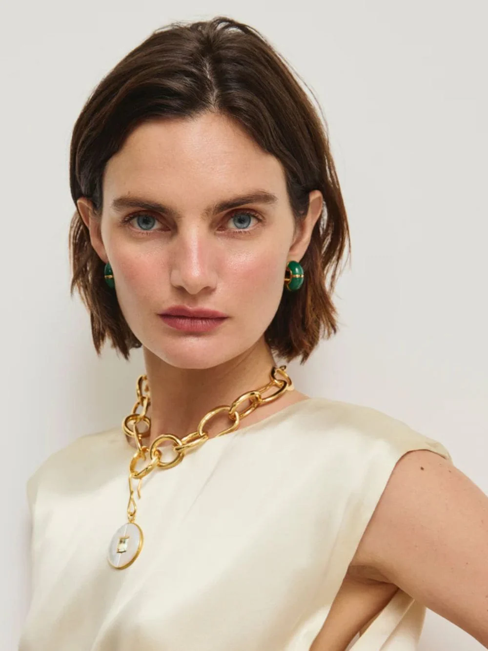 Zellige Hoops in Green Jade - Image 2