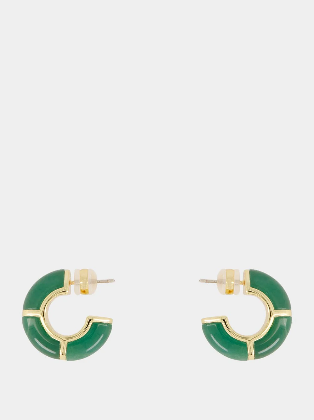 Zellige Hoops in Green Jade - Image 3