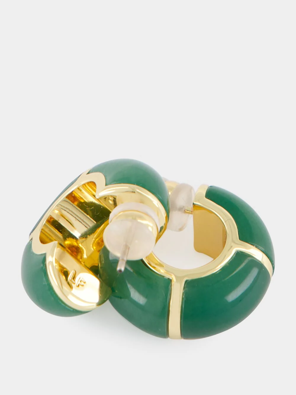 Zellige Hoops in Green Jade - Image 4