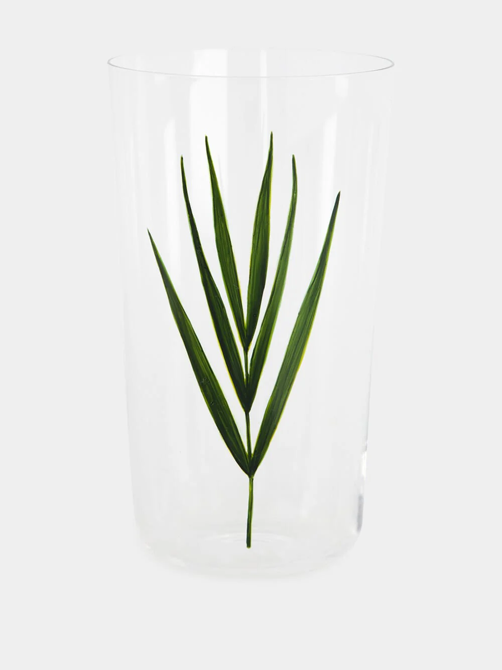 Green Palm Leaf Beer Tumbler