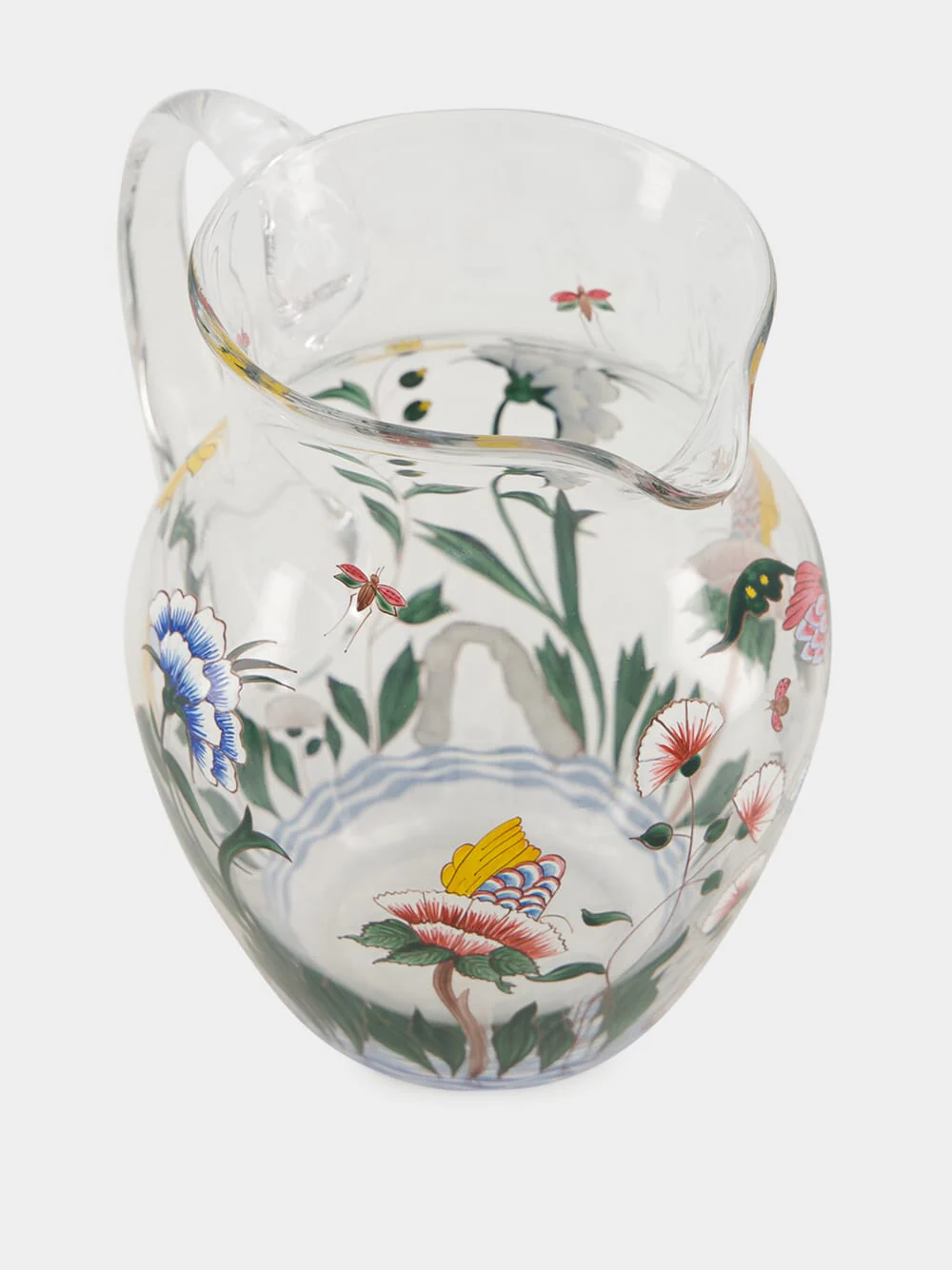 Water Pitcher Chinese Flowers - Image 3
