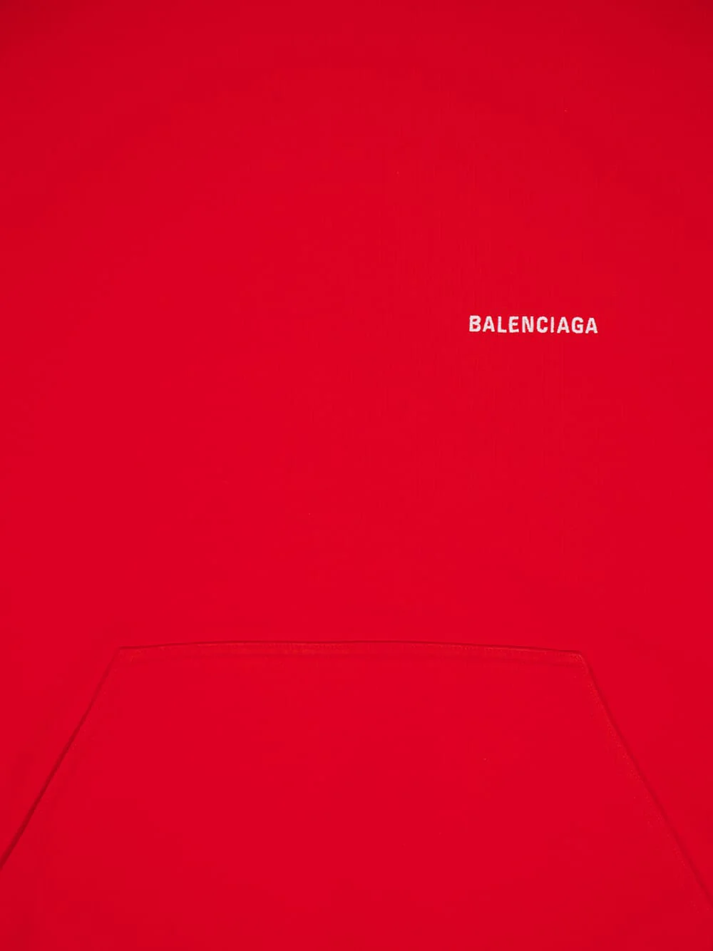Logo Hoodie in Red - Image 3