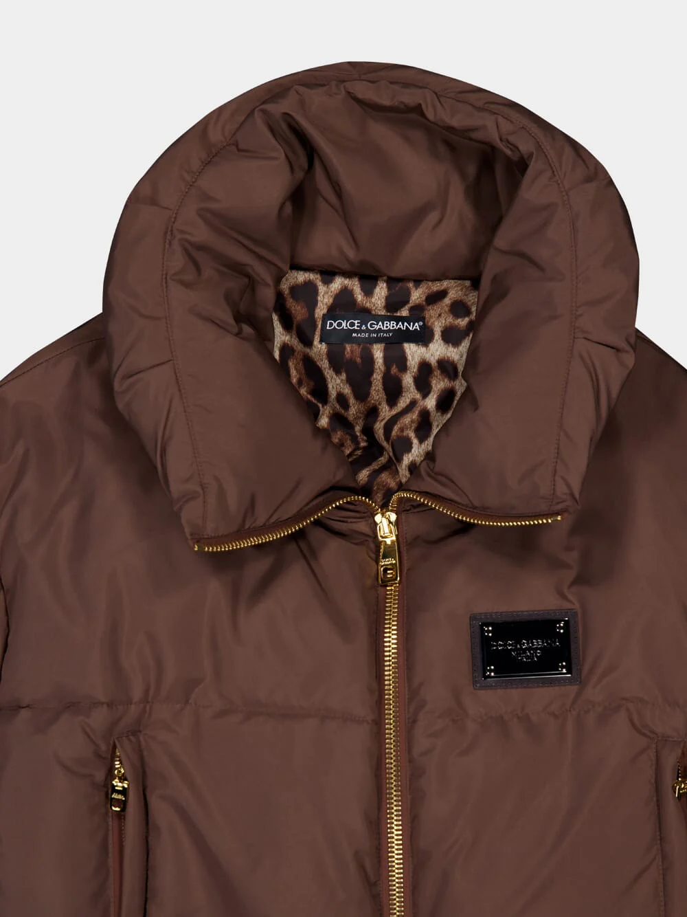 Logo-Plaque Nylon Padded Jacket - Image 5