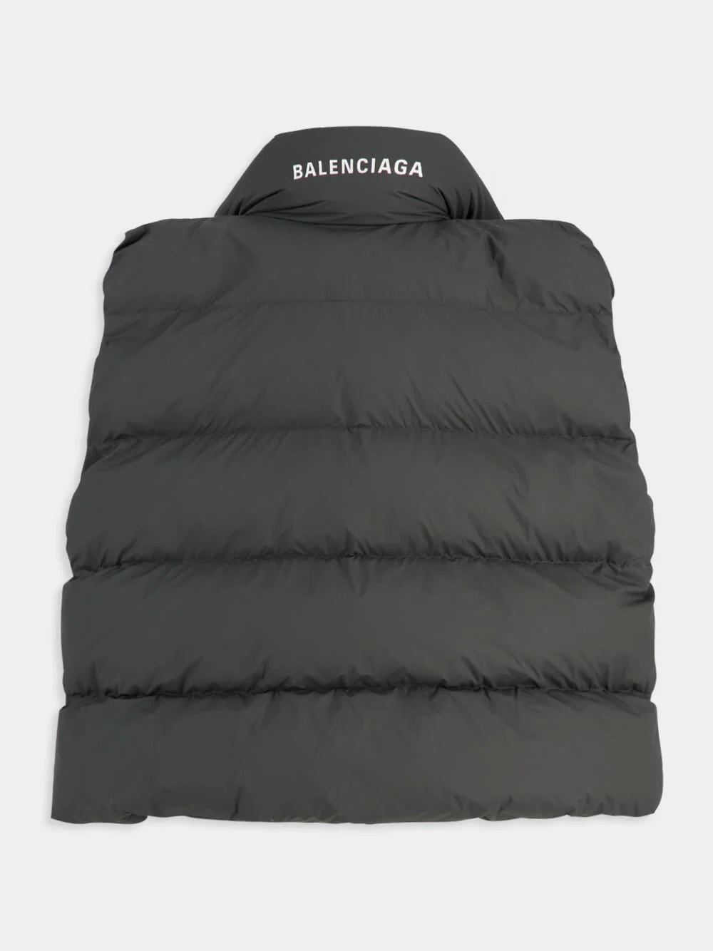 Logo Printed Puffer Wrap Gilet - Image 2