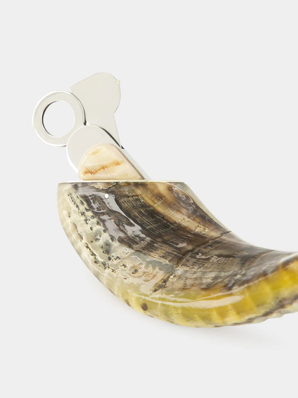 Merino Ram Horn Desk Cigar Cutter - Image 3