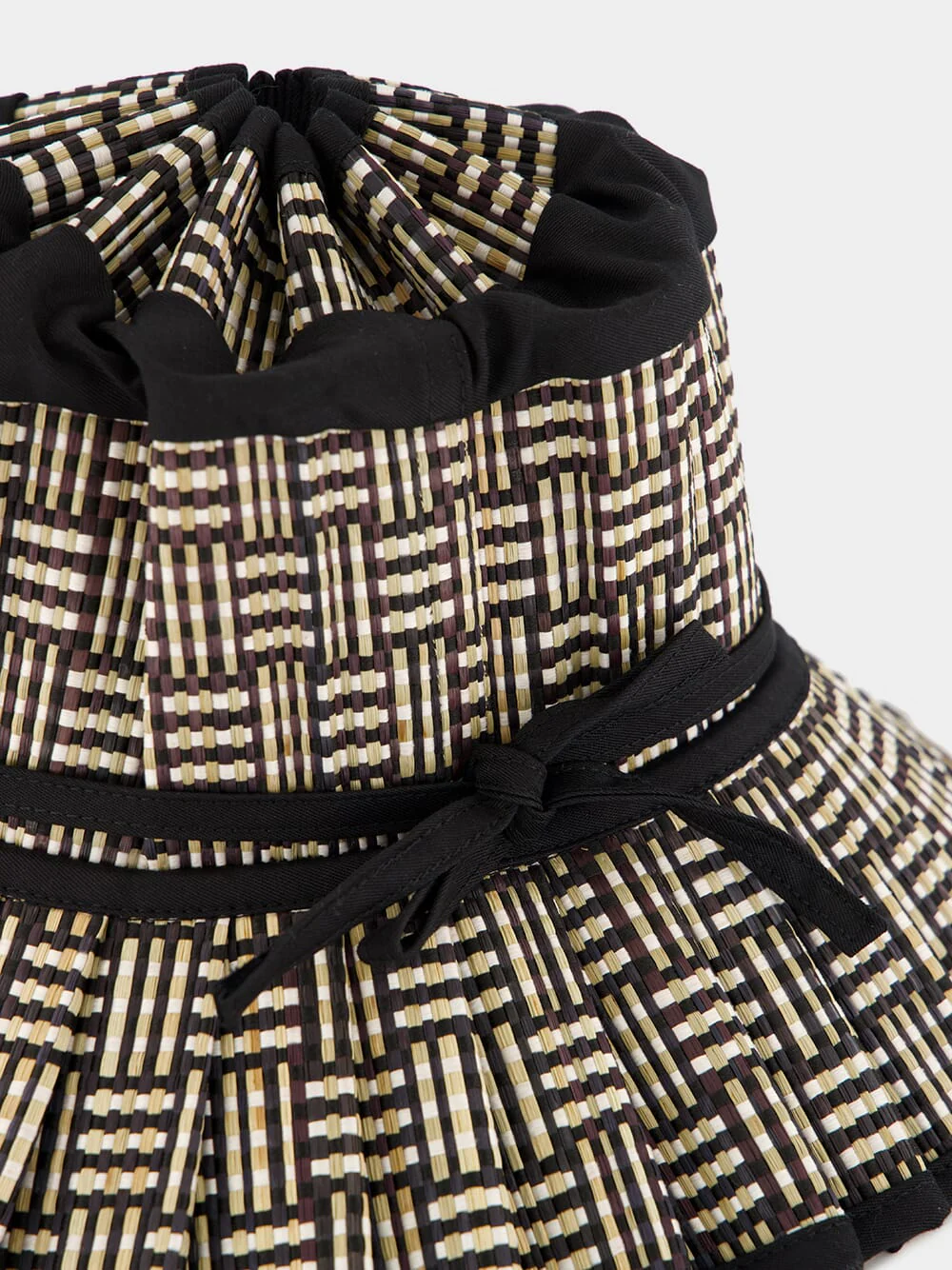 Island Vienna Black Bamboo Hat - Image 4