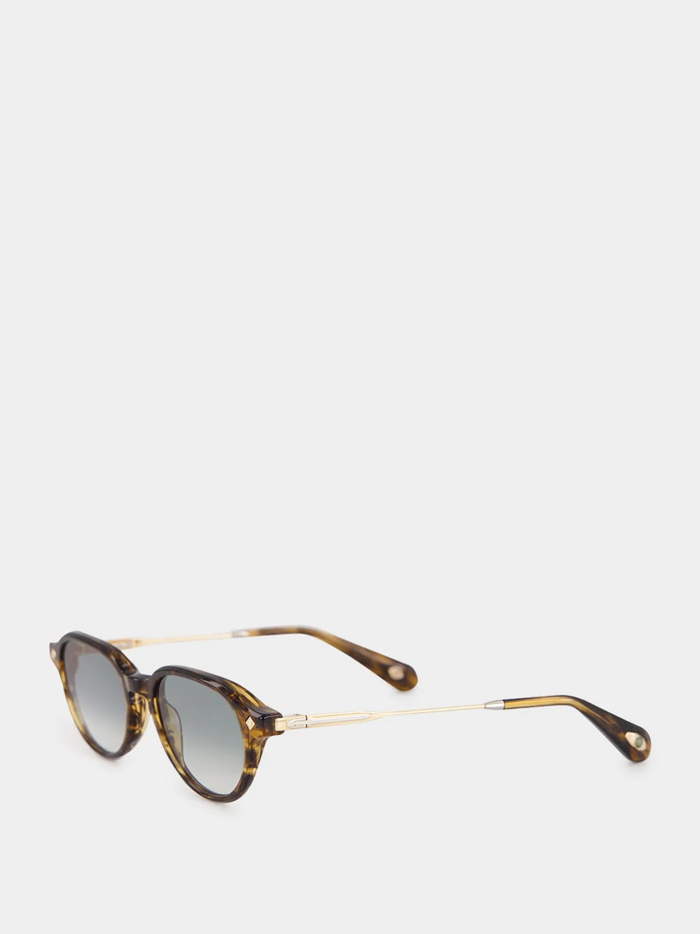 Après-Ski Tobacco Gradient Round Sunglasses - Image 4