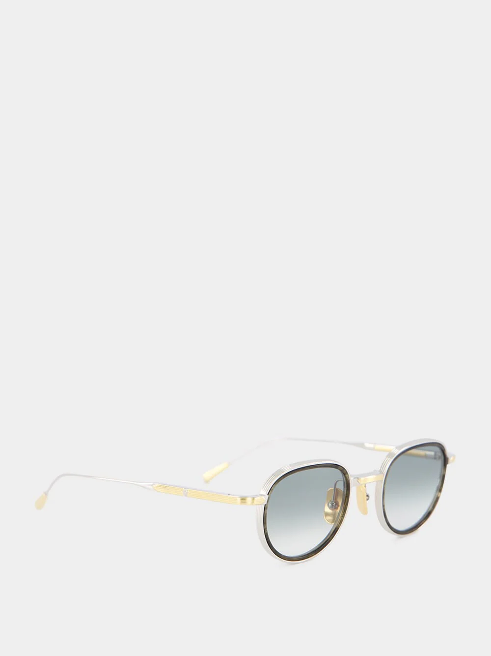 Panache 16k Gold Olive and Blue Gradient Sunglasses - Image 2