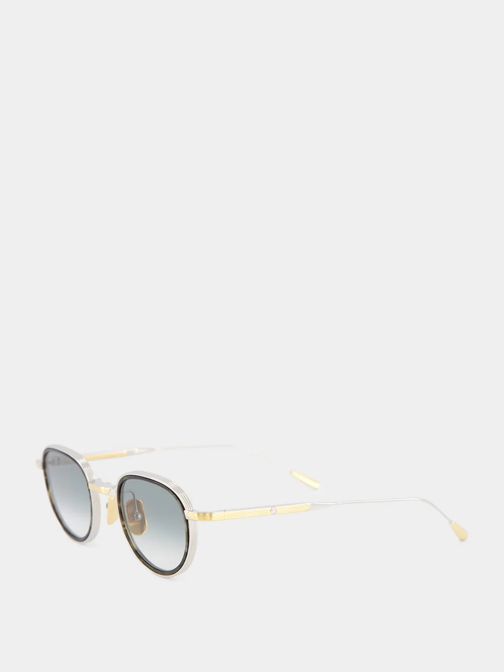 Panache 16k Gold Olive and Blue Gradient Sunglasses - Image 3