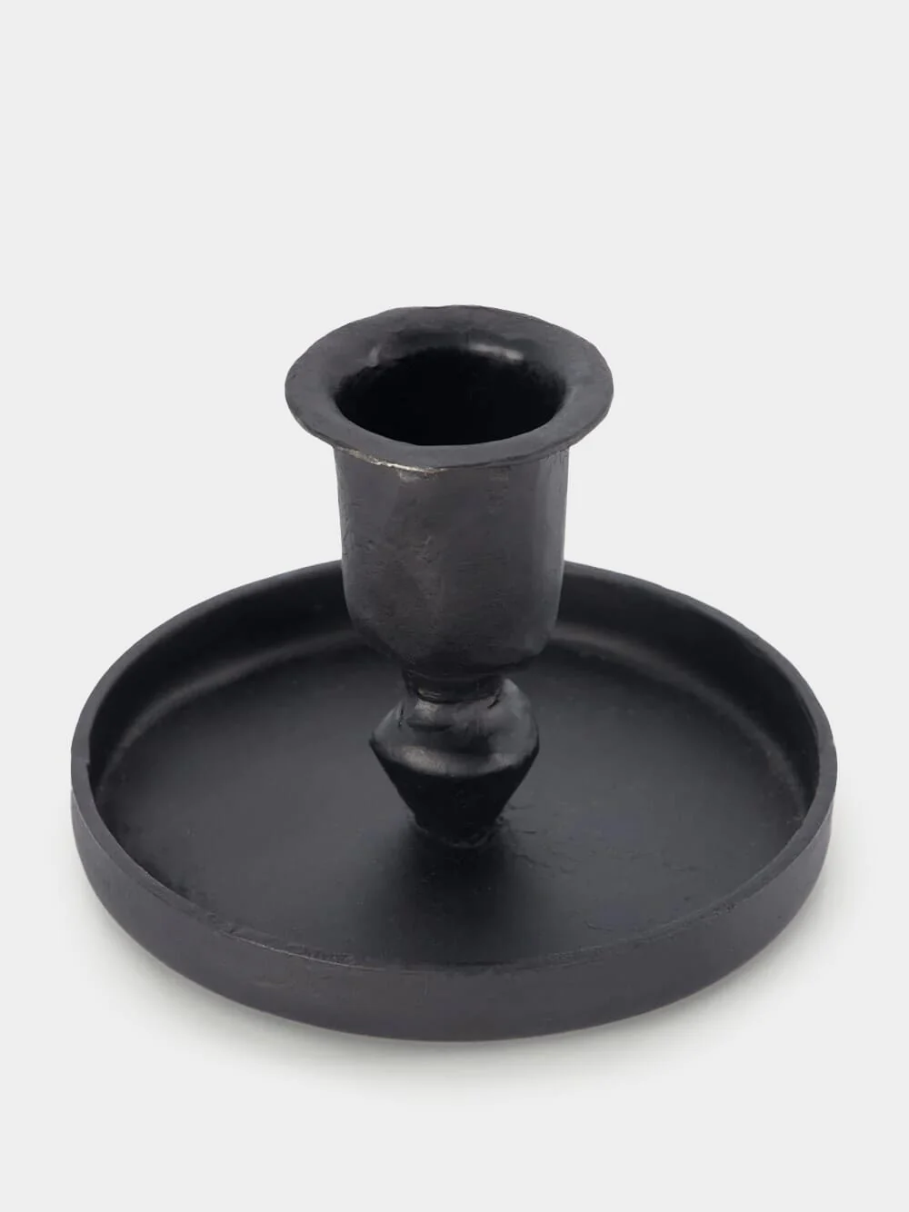 Black Iron Candle Holder - Image 3