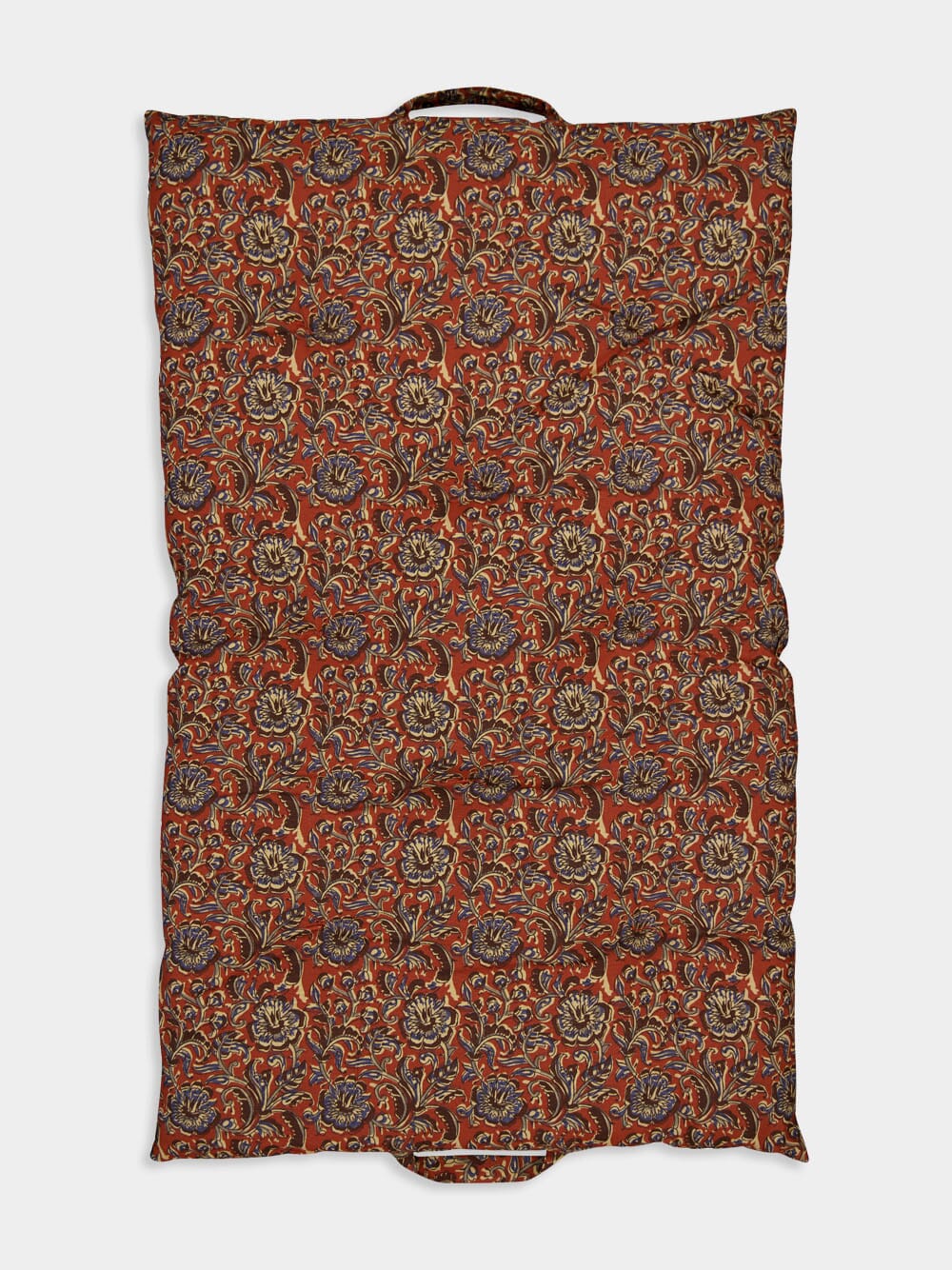 Printed Cotton Floor Mattress with Handles - Image 2