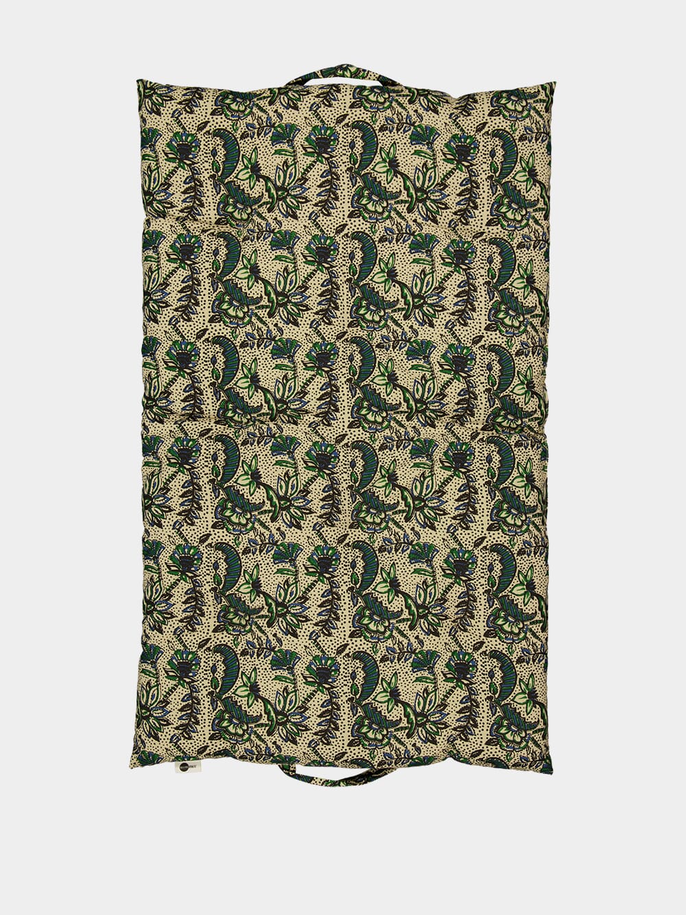 Green Pattern Printed Cotton Mattress - Image 2