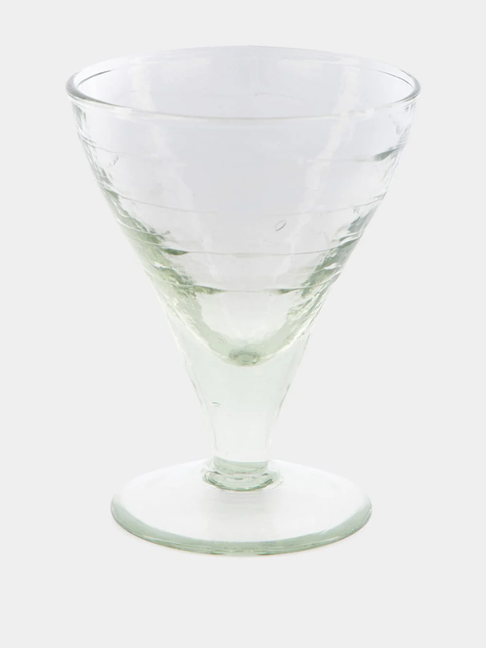 Cocktail Glass with Cutting