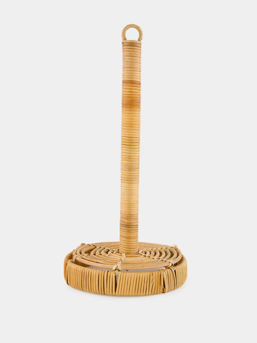Handmade Rattan Paper Towel Holder
