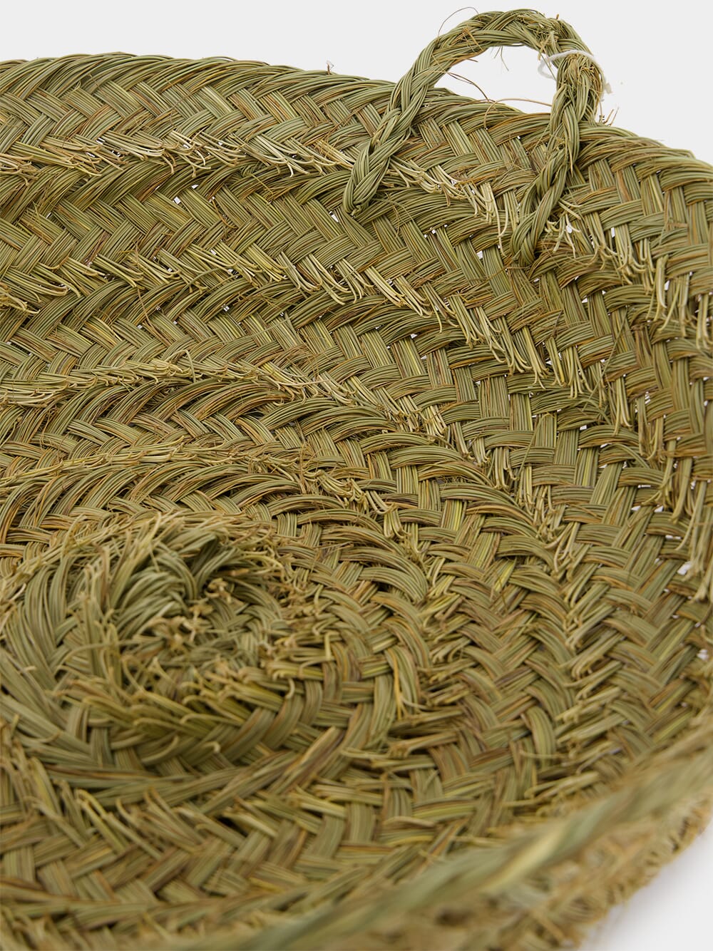 Low Grass Basket with Handles - Image 4