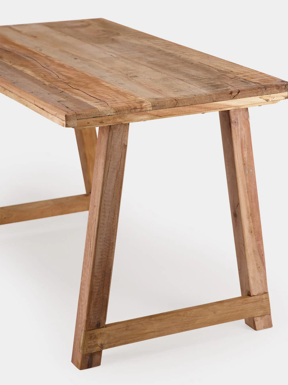 Recycled Wooden Dining Table - Image 3