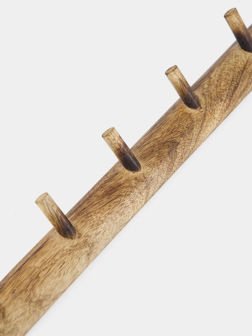 Wooden Coat Rack with 8 Hooks - Image 2
