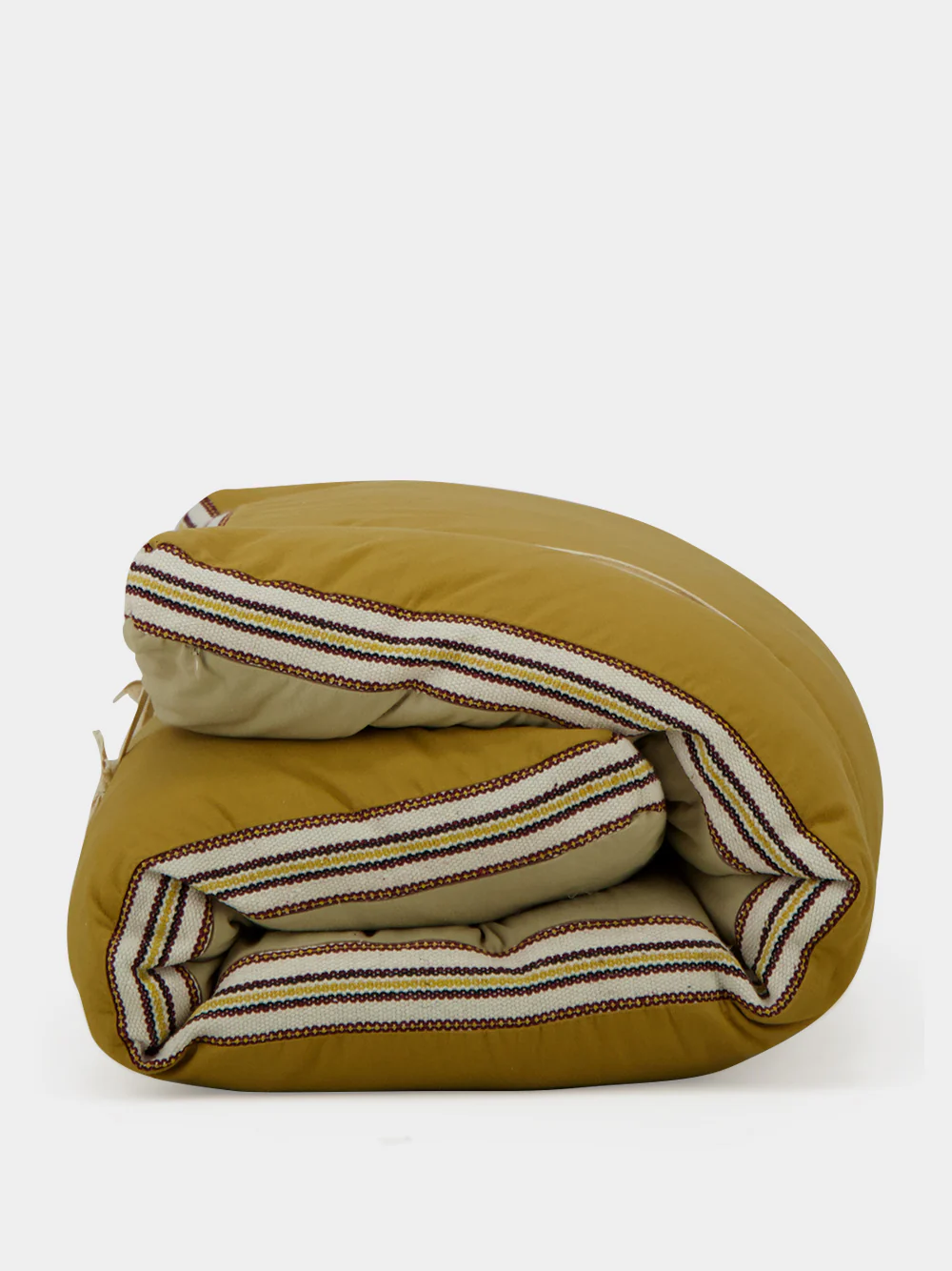 Mustard and Sand Cotton Velvet Mattress