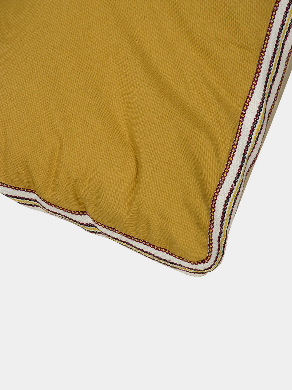 Mustard and Sand Cotton Velvet Mattress - Image 4