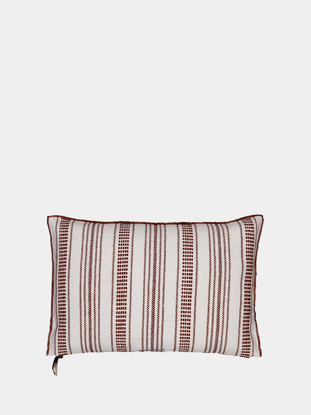 Terracotta Striped Cyclades Cushion - Image 2