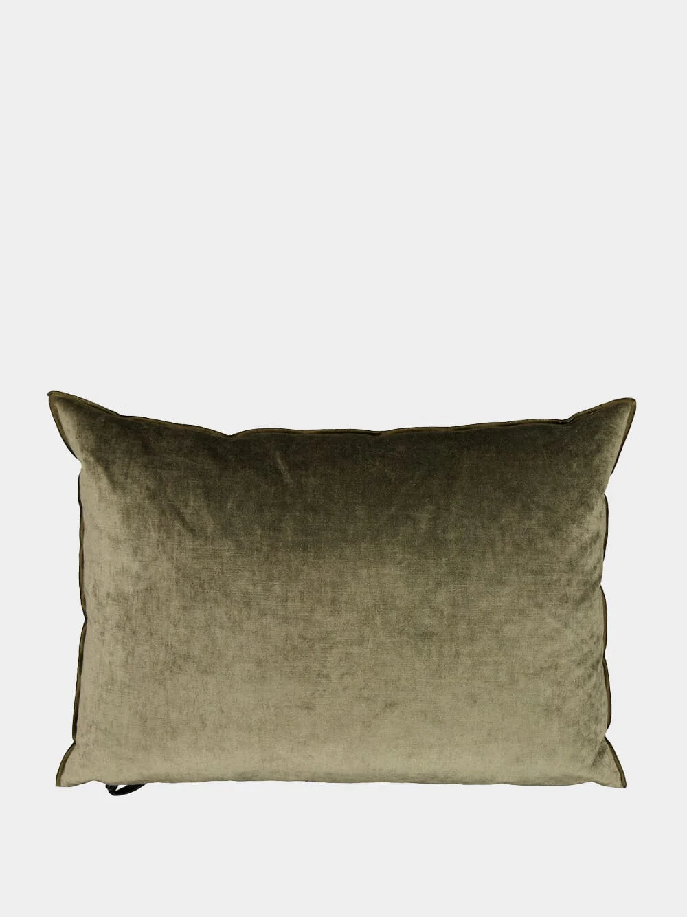 Khaki Green Royal Velvet Cushion - Image 2