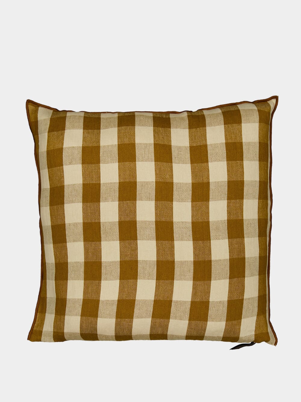 Havane Checkered Vice Versa Cushion - Image 2