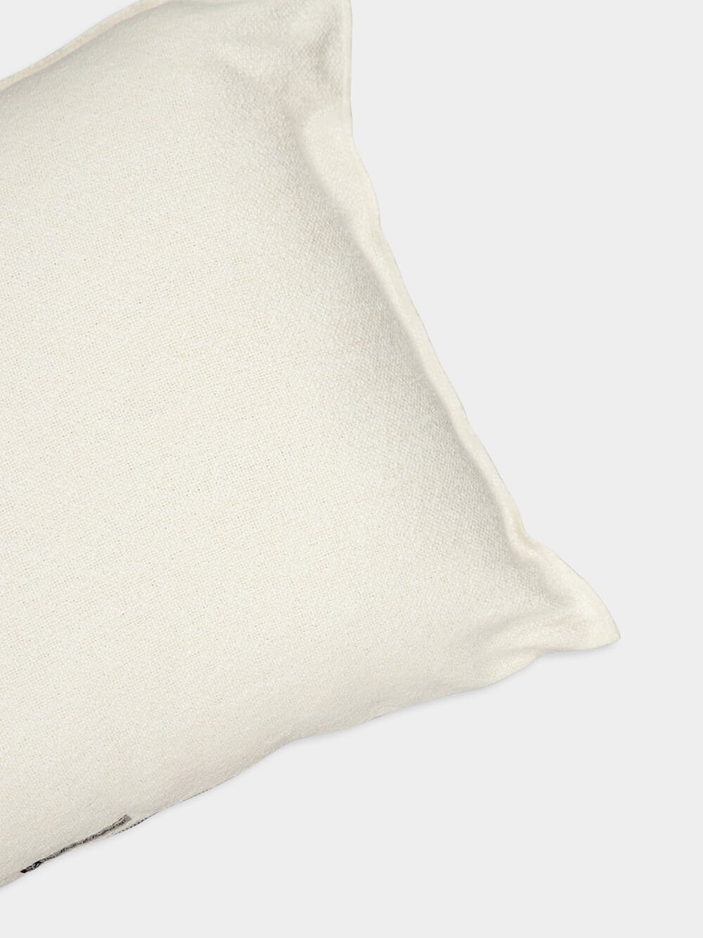 Chenille White Cushion - Image 3