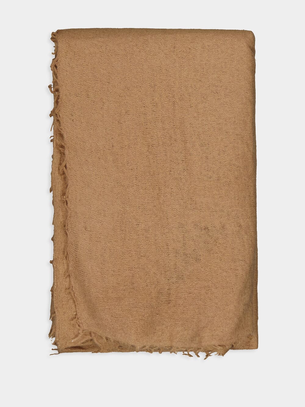 Havana Hand-Knitted Cashmere Throw