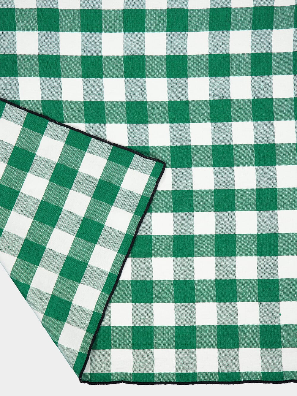 Mimi Vichy Green and White Kitchen Towel - Image 2