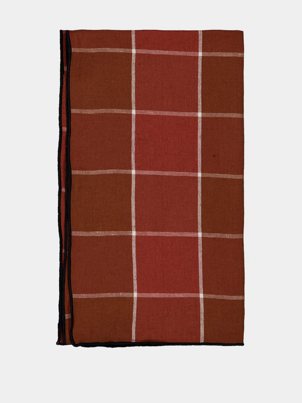 Mimi Nara Canvas Burgundy Kitchen Towel - Image 2