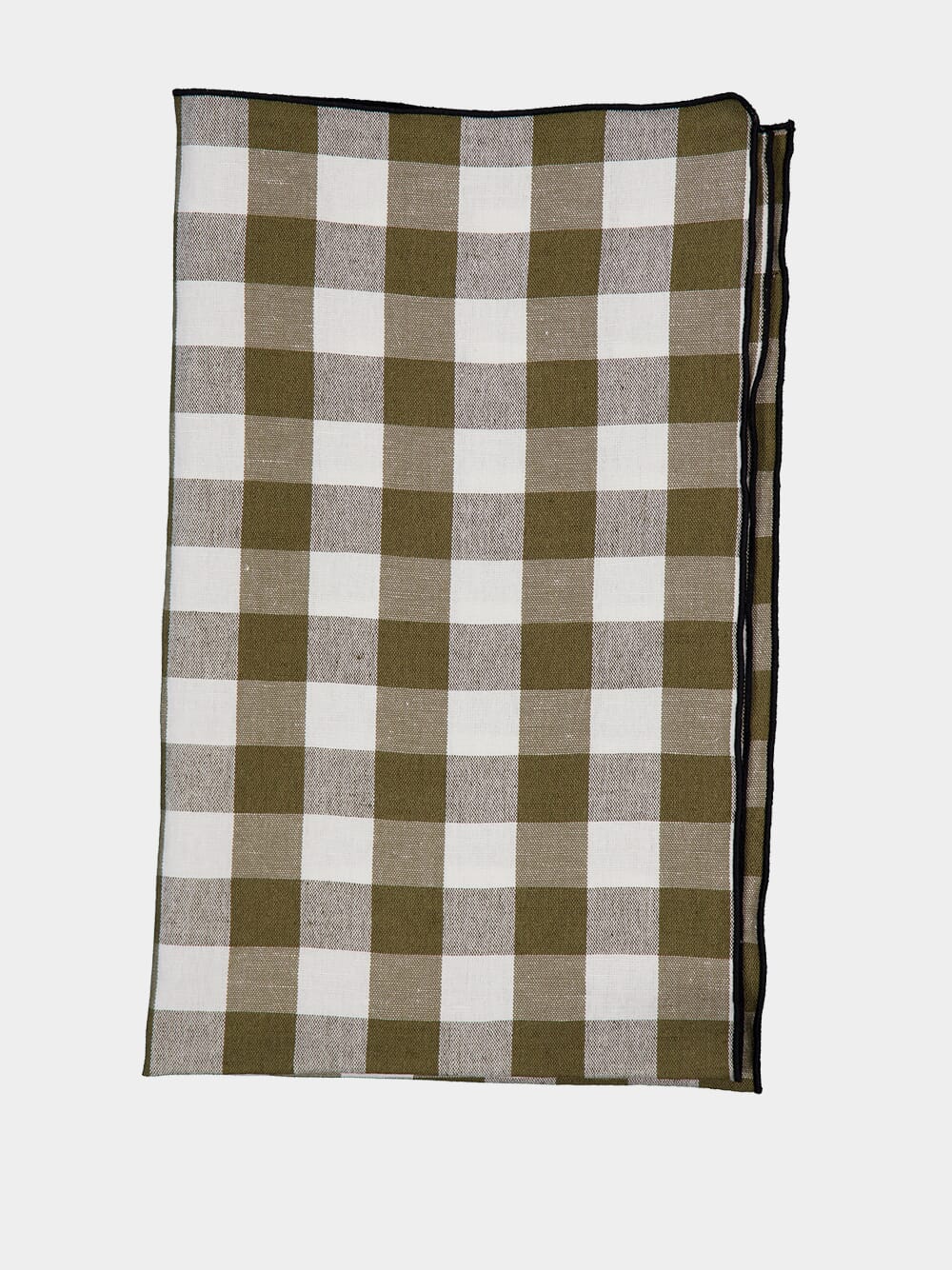 Mimi Vichy Kahki Kitchen Towel - Image 3