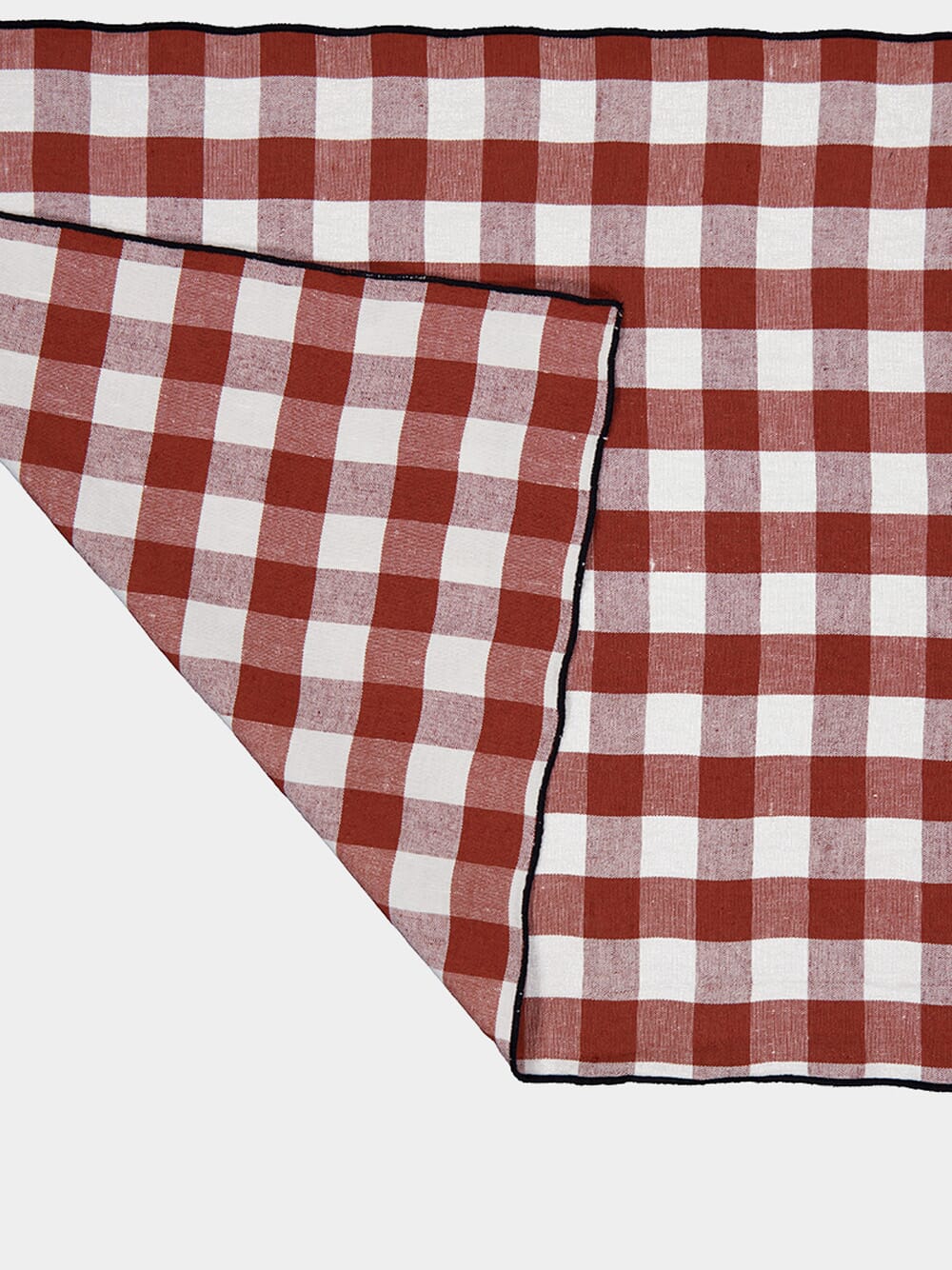 Mimi Vichy Red Kitchen Towel - Image 2