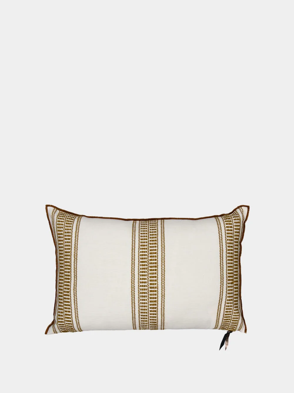 Vice Versa Embroidered Canvas Cyclades Cushion - Image 2