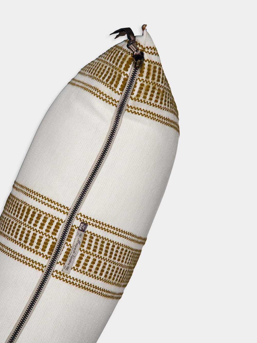 Vice Versa Embroidered Canvas Cyclades Cushion - Image 3