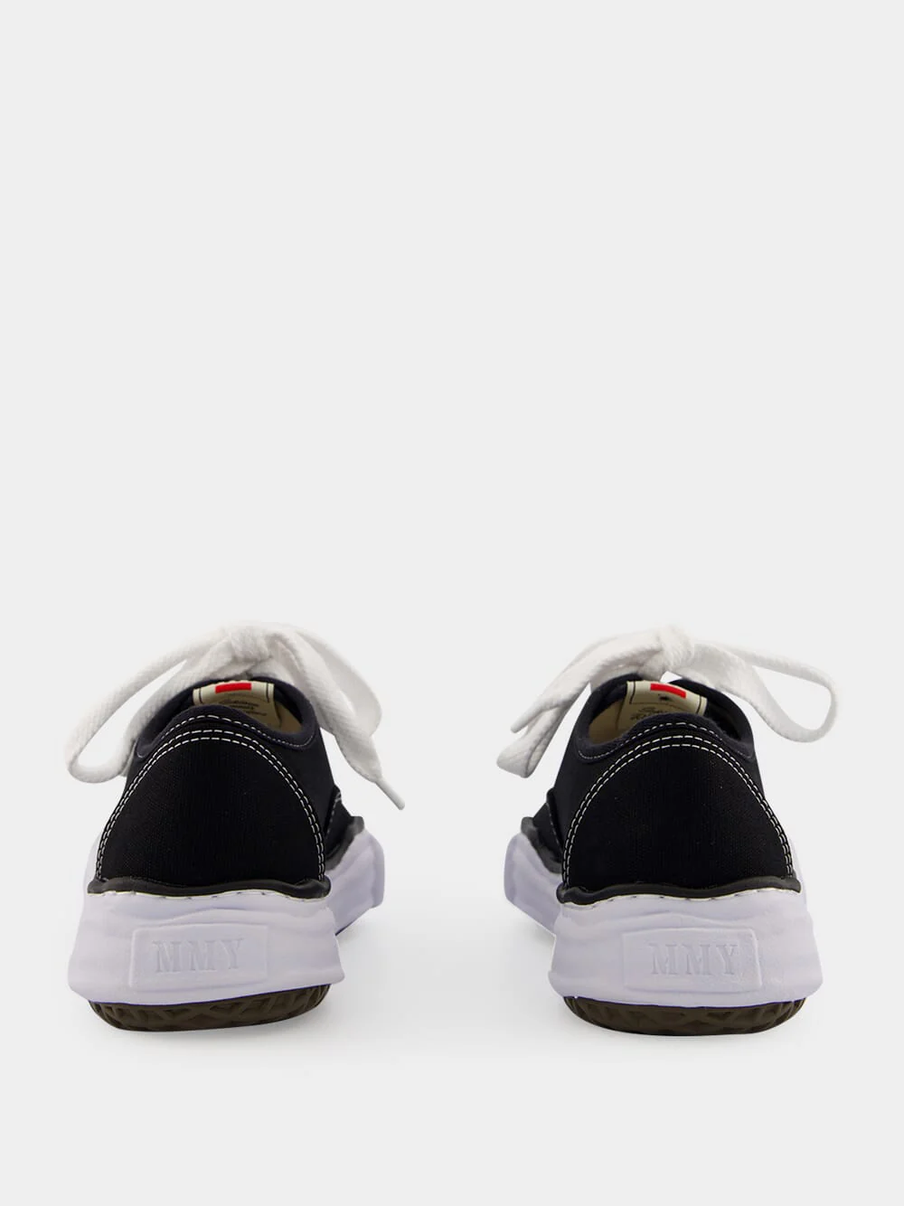 Black Baker Canvas Low-Top Sneakers - Image 5